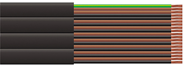 Провод монтажный КВПЛ шестижильный 0,750 мм. ГОСТ 17515-72 Провод монтажный КВПЛ шестижильный 0,750 мм. ГОСТ 17515-72
