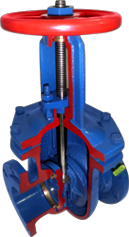 Паралельна дводискова засувка 30ч6бр ДУ 350/300 Паралельна дводискова засувка 30ч6бр ДУ 350/300